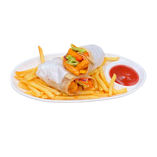 Kolkata Egg-Chicken Roll